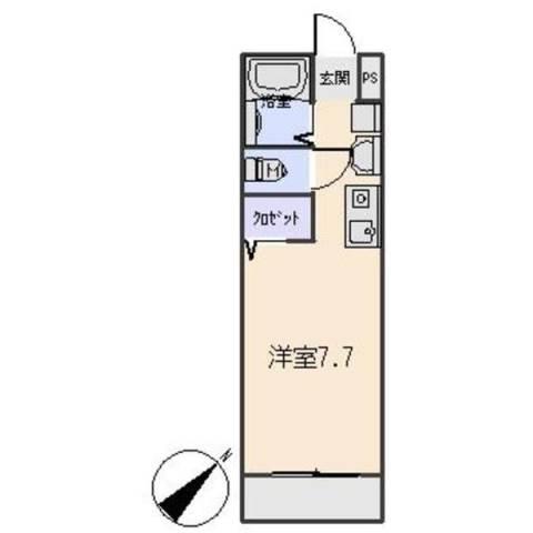 伝兵衛（206） 間取り図画像
