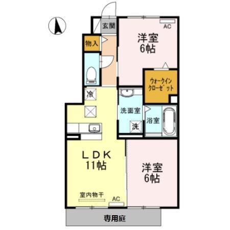 アルページュ（102） 間取り図画像