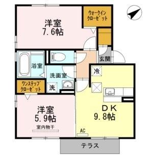 アーク　ホンダ（105） 間取り図画像