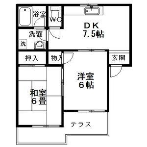 池田ハイツ（103） 間取り図画像