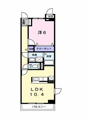 Ｄｅａｍｅｒ大門（301） 間取り図画像