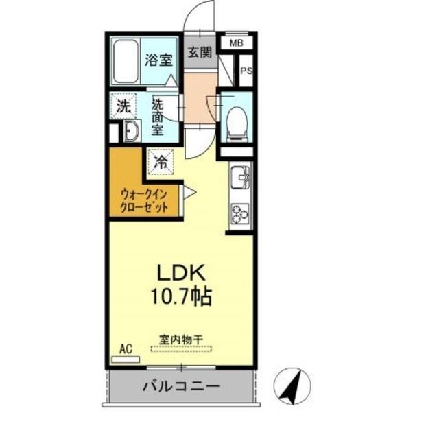 スカイハウス（202） 間取り図画像
