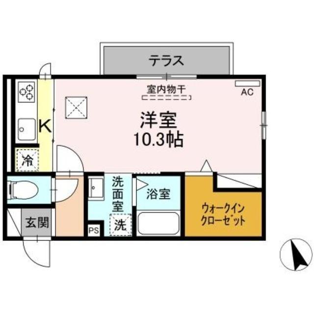 グランルミエール　Ⅰ棟（202） 間取り図画像
