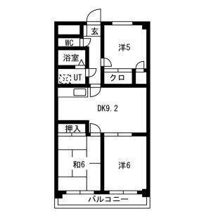 RIVERSIDE N（リバーサイド　エヌ）（101） 間取り図画像