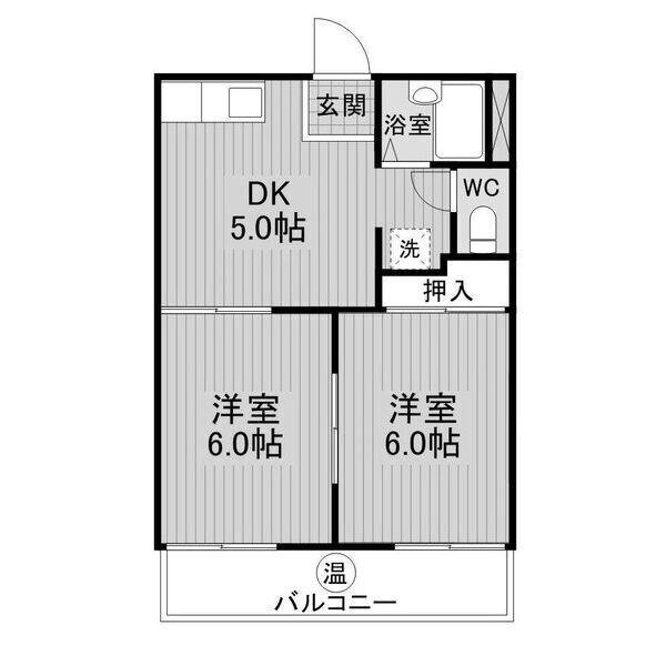 パークハウス竜美（203） 間取り図画像