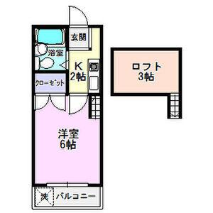アルシャイン岡崎Ⅱ（102） 間取り図画像
