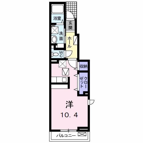 セイバリーハウス桜（101） 間取り図画像