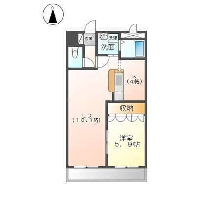 レオナ緑丘（202） 間取り図画像