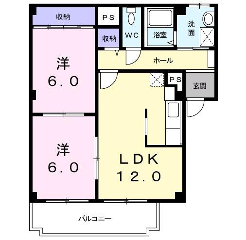 ドエルＫ・Ｓ（203） 間取り図画像