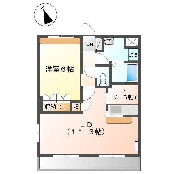 エル・アールＫ．Ａ（203） 間取り図画像