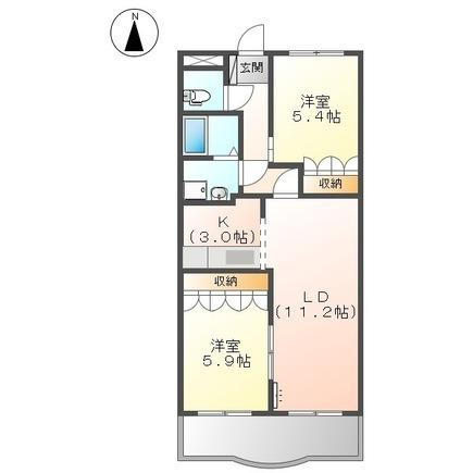 グランドパレス（303） 間取り図画像