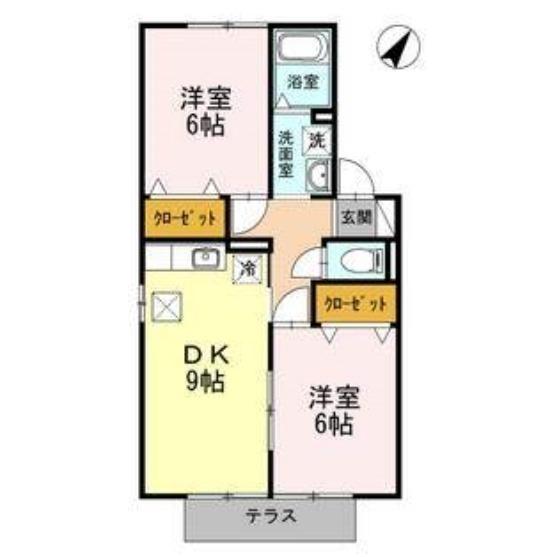 プルート（102） 間取り図画像