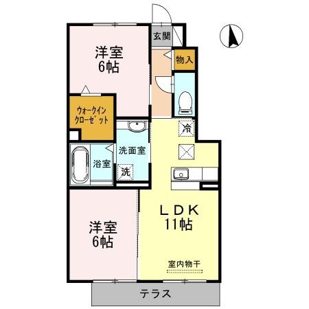 アルページュ（103） 間取り図画像