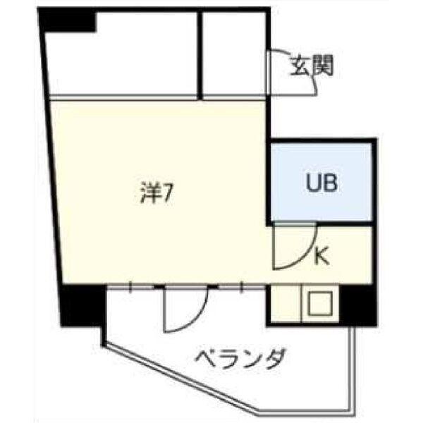 ＦＬＡＴＳわかまつ（401） 間取り図画像