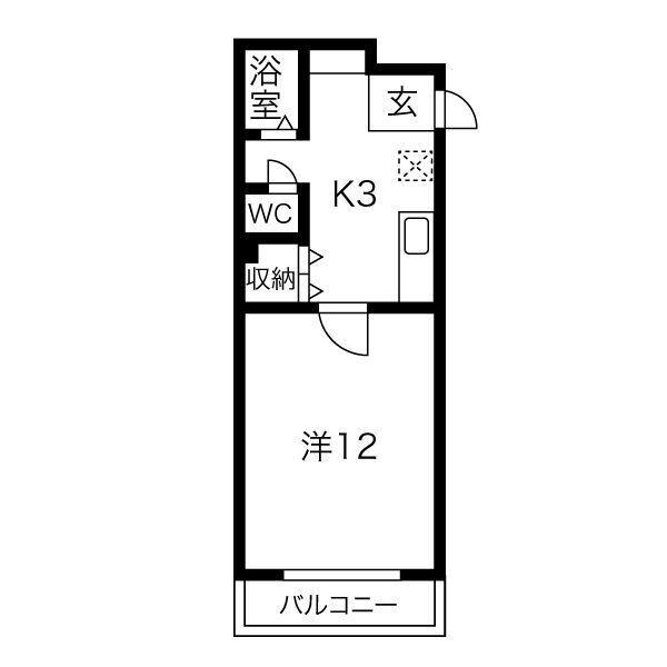 Palette T2（108） 間取り図画像