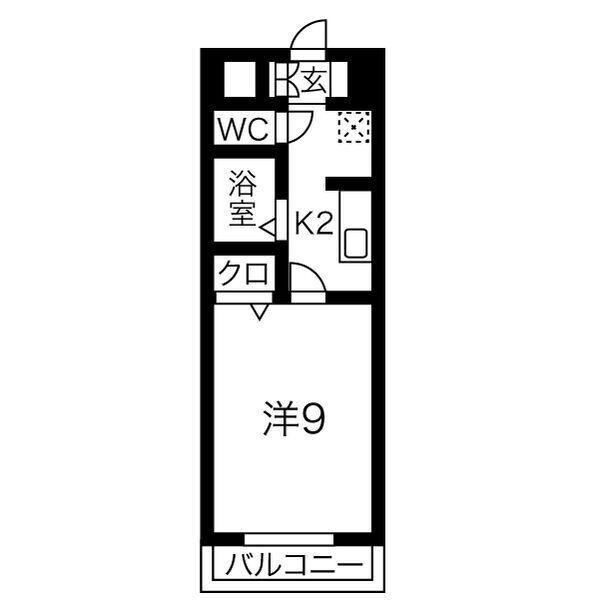 ノベルティGX（102） 間取り図画像