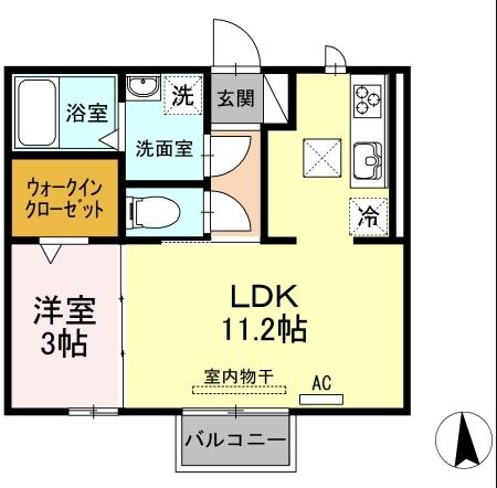 パークハウス栄（101） 間取り図画像