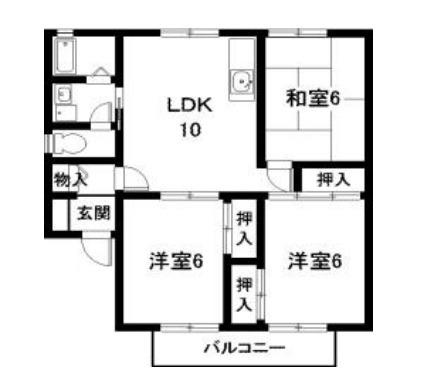 ファミールＫ（103） 間取り図画像