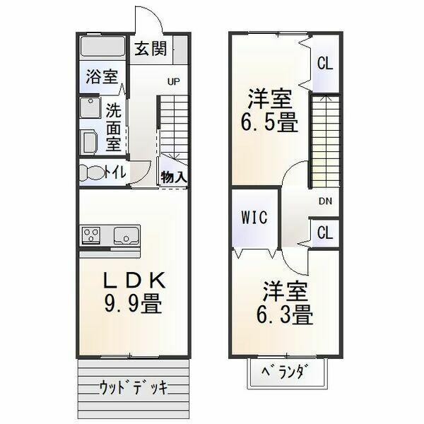 グラシア（Ⅱ） 間取り図画像