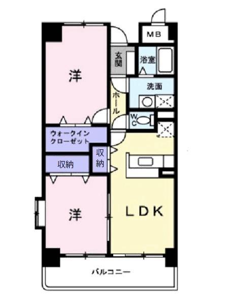 アネックスマンション（203） 間取り図画像