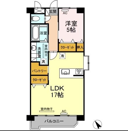 ＴＲＵＳＴＹ２１（301） 間取り図画像