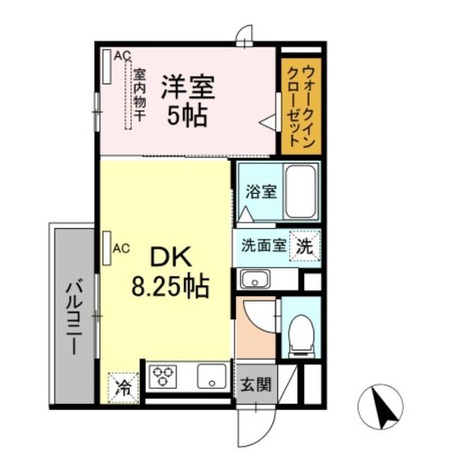 コスモ錦（303） 間取り図画像