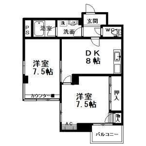 アクセスストリート（303） 間取り図画像