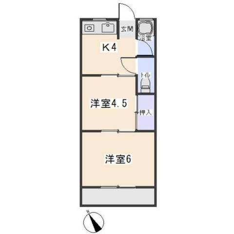 ゆり荘（8） 間取り図画像