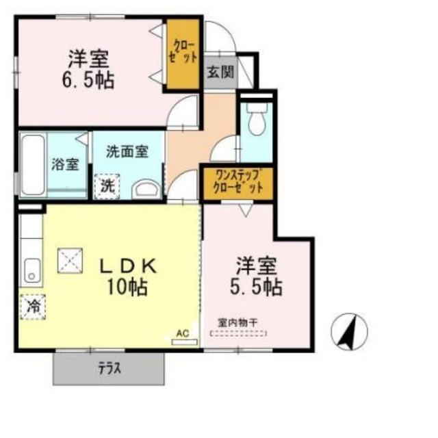 エスポワール美合（103） 間取り図画像