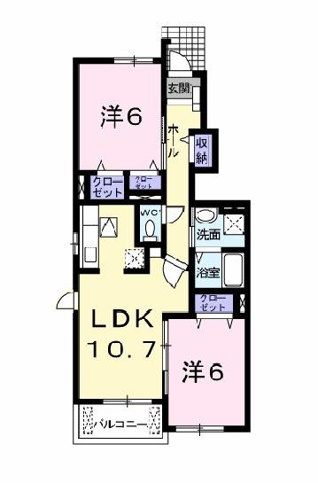 ミルト（102） 間取り図画像