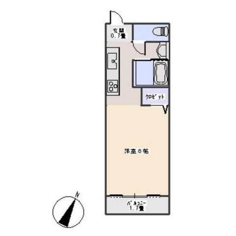 シャルム５６（101） 間取り図画像