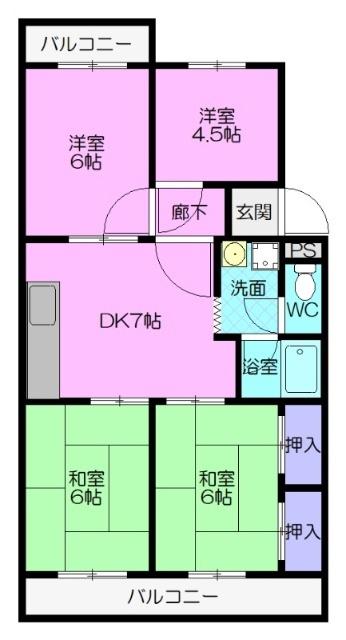 間取り図写真