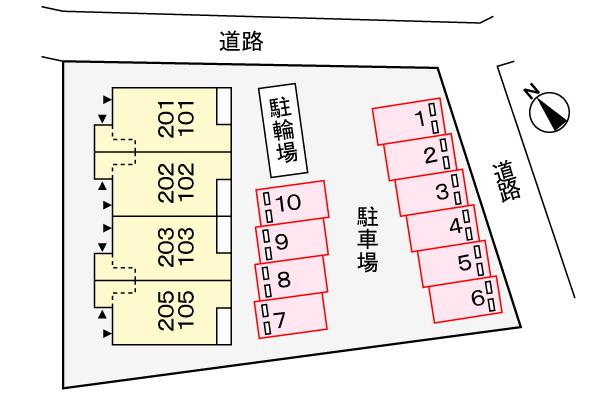 ルミナス　ブラン（101） 部屋画像