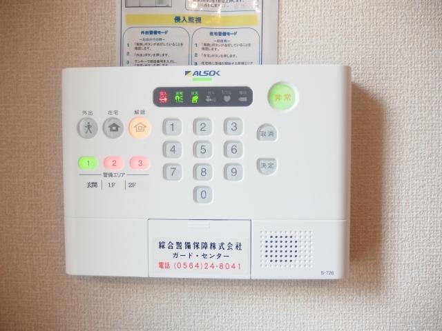 岡崎市柱曙一戸建 セキュリティ