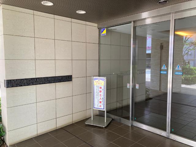 グランマークスツインフォートB棟 エントランス