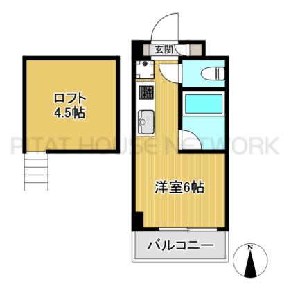 ロフト付ワンルーム♪
