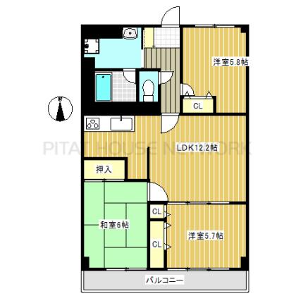 反転タイプのお部屋★