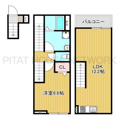1LDK♪メゾネット