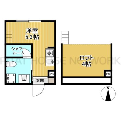 ロフト付ワンルーム◆