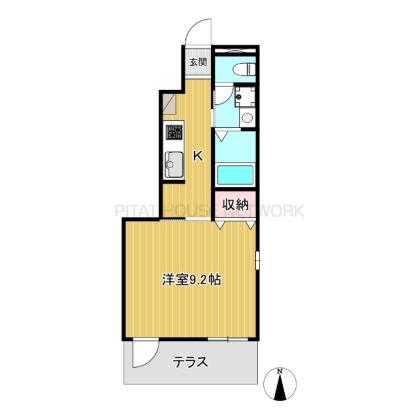 広めの1Kです♪