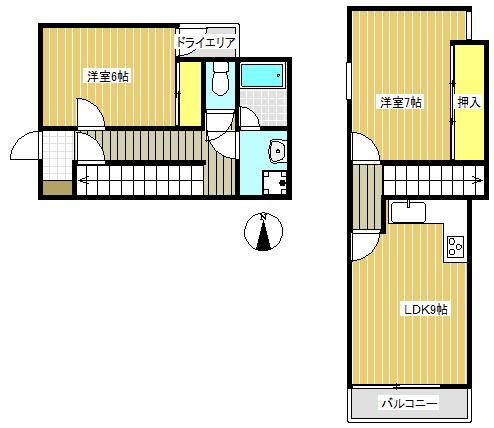 メゾネットタイプ