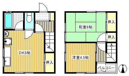 リッツハウス 間取り図画像