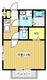 広めの1Kです☆
