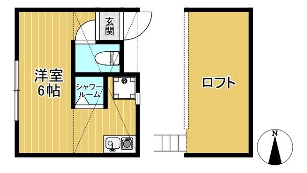 ロフト付ワンルーム★
