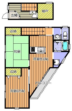  間取り図写真
