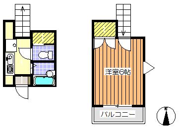 角部屋です。