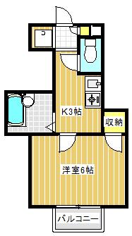 フォーシーズンズ（104） 間取り図画像
