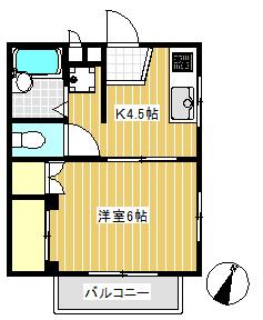 ノナ保谷 間取り図画像