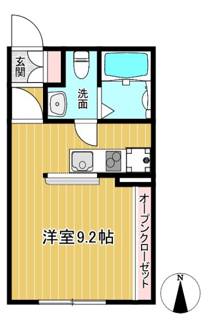 LUXISひばりヶ丘 間取り図画像