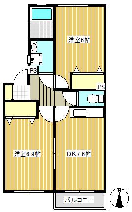 2DK☆反転タイプ